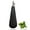 Black, variant on Qlans 19 oz Ceramic Olive Oil Bottle Dispenser for Kitchen, Large Capacity Oli and Vinegar Cruet with Stainless Steel Spout, Oil Container, Pack of 1, Black