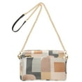 thumbnail image 2 of FORMRS Women Crossbody Purse with Chain Strap Vegan Leather Shoulder Handbag, Abstract Shapes, 2 of 7