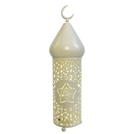 

Eid Lights Decorations Led Light Ramadan Hanging Lantern Wrought Iron Style