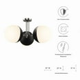 thumbnail image 4 of Stellar 3-Light Semi-Flush Ceiling Light, 4 of 7