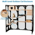 thumbnail image 4 of Large Catio Outdoor Cat Enclosure Walk in Cat House for Mulitiple Cats, 4 of 9