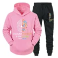 thumbnail image 3 of Conjunto de 2 piezas de sudaderas y pantalones con diseño de tendencia de inteligencia para hombre y mujer, sudaderas divertidas de estilo vintage con diseño de ciencia, chándales de manga larga a la, 3 of 5