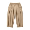 thumbnail image 4 of Luvrsol Capris for Women with Pockets Outdoor Cargo Capri Stretch Quick Dry Casual Walking Hiking Trousers S-3XL, 4 of 5