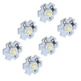 thumbnail image 4 of 25Pcs LED Chip, 0.5W 5V LED Chip Bulb Light Beads High Power Lamp Bead Light Source Chip with Aluminum Plate for Floodlight, LED Chip Lighting Spotlight Bulb Replacement, 4 of 7