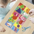 thumbnail image 3 of Juego de actividades de corte de papel para niños Juego de corte de papel divertido para niños Estilo C, 3 of 9