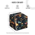 thumbnail image 4 of Kdxio Forest Elf Print Tissue Box Cover,Square Decorative PU Leather Facial Paper Case Organizer Holder Dispenser for Bathroom,Night Stands,Desk,Car 5.2''X5.2''X5.2'', 4 of 8