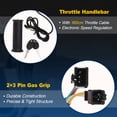 thumbnail image 4 of Acelerador de giro completo 2+3 pines para Ridstar Q20/Q20 Lite/Q20 Pro/H20/H26 Pro/H20 Pro E-Bike, para E-Scooters, 4 of 7