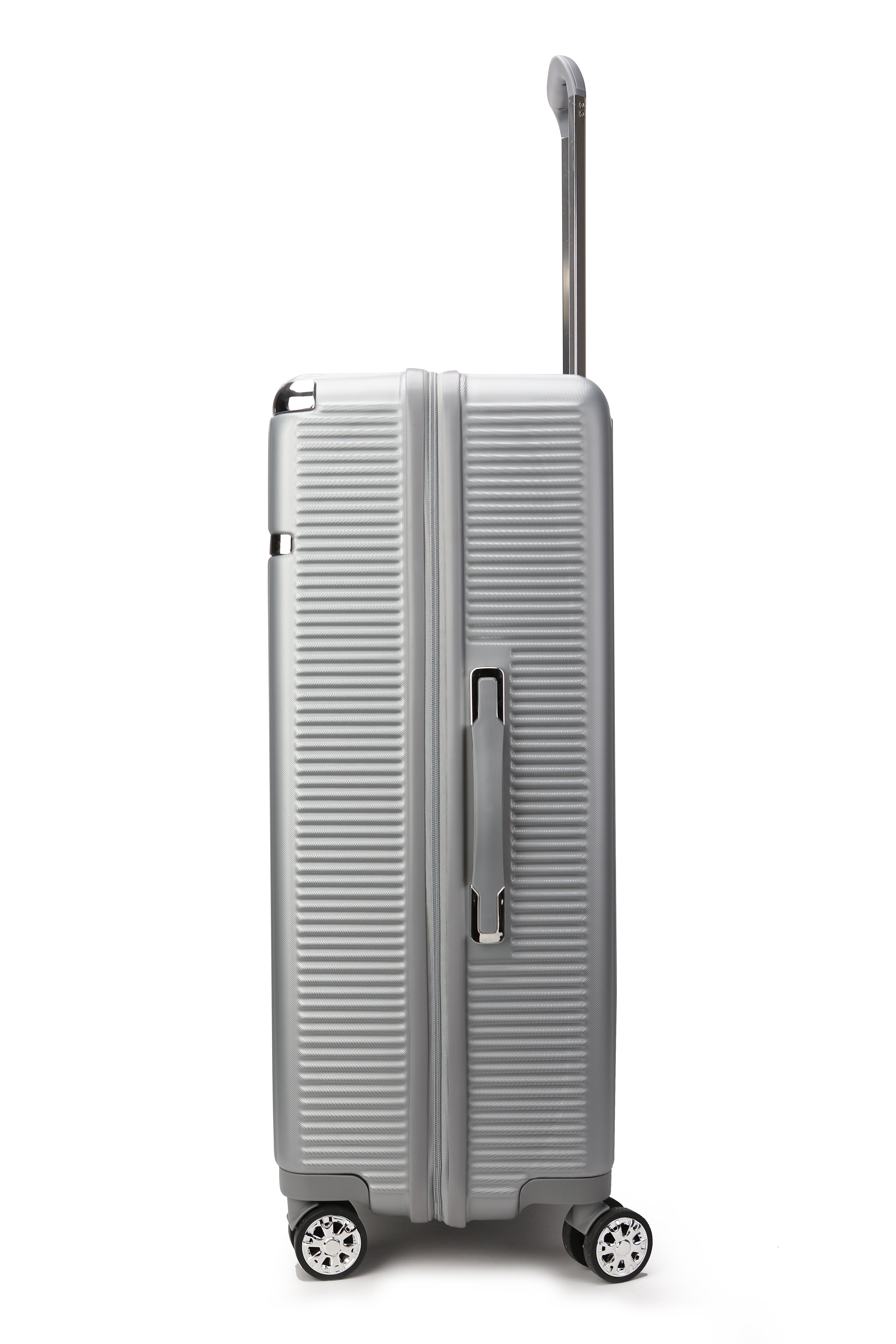 MKF Collection Tulum Extra Large Luggage Hardside, Luxurious Travel Suitcase by Mia K - Navy