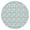Lightblue Daisy Flower, variant on Lightblue Daisy Flower Green Dots Pattern Round Fitted Tablecloth with Elastic Edge,Dining Table Cover Waterproof,Outdoor Round Tablecloth for Camping,Dining,Indoor and Outdoor