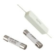 thumbnail image 2 of 10 Pieces 6mmx30mm 20A Faset-Blow Ceramic Fuse Link 500V & 10 Pcs 1K Ohm 5% Ceramic Cement Power Resistor 10W Watt, 2 of 10
