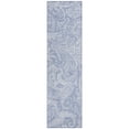 thumbnail image 2 of Addison Rugs Chantille Indoor/Outdoor Transitional Paisley Denim Washable Runner Rug, 2'3" x 7'6", 2 of 6