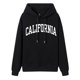 thumbnail image 1 of Sudadera con capucha Gibobby moda Estampado letras casual Mujer （Negro， S), 1 of 3