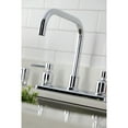 thumbnail image 4 of Kingston FB2141DL Concord Two-Handle 2-Hole 8" Centerset Kitchen Faucet in Polished Chrome, 4 of 7
