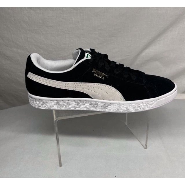 PU & MA Suede Classic Eco Black White Suede 352634-03 size 11