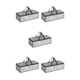 thumbnail image 2 of Wweixi Sheet Storage Organizer For Easy Access And Organization Large Canvas Carry All Bags And Folds Gray 51*20*21cm 5Set, 2 of 6