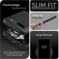 thumbnail image 2 of TUDIA MergeGrip Google Pixel 8a Case 2024 MagSafe Compatible Dual Layer - Matte Black, 2 of 7