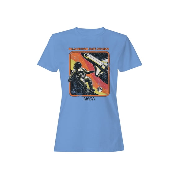 Officially Licensed Nasa Reach for the Stars Women's T-shirt