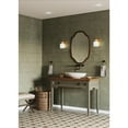 thumbnail image 2 of Fessler Collection One-Light Vintage Brass Opal Glass Farmhouse Bath Light, 2 of 13