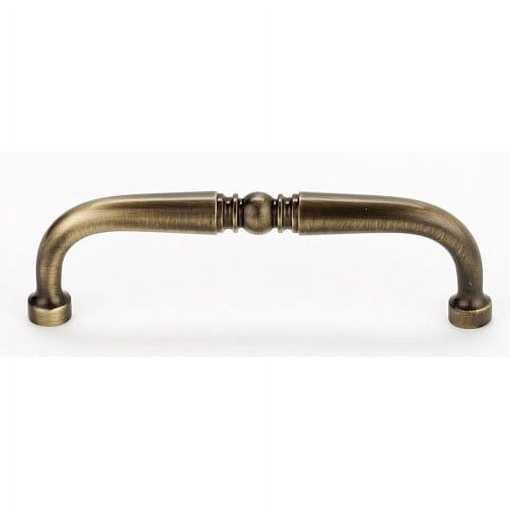 Alno A702-6-PB Traditional 6" Cabinet Pull Polished Brass