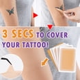 thumbnail image 2 of Face Body Hide Tape Tattoo Cover Up Sticker Concealers Scar Tattoos Cover A^HOT P6N5, 2 of 9