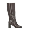 thumbnail image 4 of Free Assembly Women's Faux Leather Basketweave Texture Tall Boots, Sizes 6-11, 4 of 8