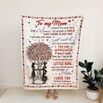 thumbnail image 4 of to My Mom Gift from Son, Mom Gift Throw Blanket, Blanket Gift for Mom Mother-in-Law Grandma, Bonus Mom Stepmom Present, Mom Soft Blanket for Sofa Couch Travel, Mothers Day Birthday Gifts, 4 of 6