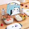thumbnail image 5 of Insulated Lunch Bag for Girls Kids, Kids Lunch Bag, Fresh Lunch Bag, Portable Meal Carry Bag, Insulated Waterproof Canvas Pocket Bag for Adults, Schoo, 5 of 5