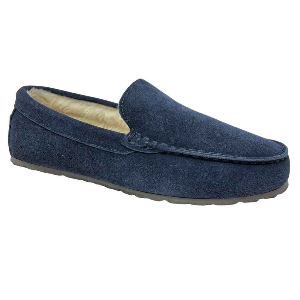 Clarks Clarks Mens Suede Moccasin Slippers Warm Cozy Indoor Outdoor