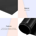 thumbnail image 3 of Uxcell Silicone Rubber Sheet Mat Rubber Pad for Furniture, Door Sealing Strip, DIY Craft Black 6x10x0.04 inch, 3 of 5