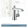thumbnail image 2 of Moen S6981 Flara 1.2 GPM Single Hole Bathroom Faucet - Chrome, 2 of 8