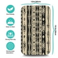 thumbnail image 5 of 2 Pack Washable Rubber Bohemian Vintage Floral Dish Drying Mats for Kitchen Counter Home Large Coffee Bar Pad Accessories and Decor for Utensils Stemware (2pcs 19.5''x12''), 5 of 6
