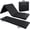 black, variant on ZENY 2’’ Thick Tri-fold Folding Gym Exercise Mat Extra Thick Gymnastics Mat Tumbling Mat with Carrying Handles for Home Workout, Core Workouts, Stretching, MMA, Yoga