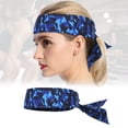 thumbnail image 4 of Sweatband Sports Gym Anti-sweat Wicking Headband Anti-Slip Women Men Running Breathable Basketball Fitness HairBand TD005Sports Headband, 4 of 8