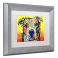 thumbnail image 3 of Trademark Fine Art 'Dogs Have A Way' Canvas Art by Dean Russo, White Matte, Silver Frame, 3 of 4