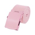 thumbnail image 1 of Cinturón de lona casual diario para mujeres INSPIRE CHIC, con hebilla suave, cinturón trenzado de 123x4cm/48.4x1.6" en color rosa, 1 of 7