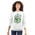 thumbnail image 3 of Take A Hike Nature Outdoors Camping Unisex Plus Fleece Graphic Sweatshirt Brisco Brands 2X, 3 of 5