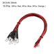 thumbnail image 2 of Uxcell 5mm DC 3-6V LED Diodos de Luz Pre Cableados Rojo/Azul/Naranja Paquete de 15, 2 of 6