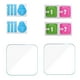 thumbnail image 2 of Protector de lente Anti dactires perfecl Vidrio templado 9H, 2 of 6