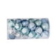 thumbnail image 2 of Naiovety 30 Uds. De bolas de Navidad, bola colgante de plástico, adornos redondos DIY, adornos colgantes de árbol de mercado anual, Kits de decoración para fiestas Azul, 2 of 6