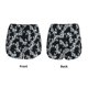 thumbnail image 3 of Balery Flower Pantalones cortos deportivos para mujer con forro y dos bolsillos, elásticos, para entrenamiento, gimnasio, yoga-Large, 3 of 7