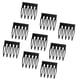 thumbnail image 5 of 100 mini pinzas de metal para el pelo, accesorios para el cabello para niñas peine negro, 5 of 7
