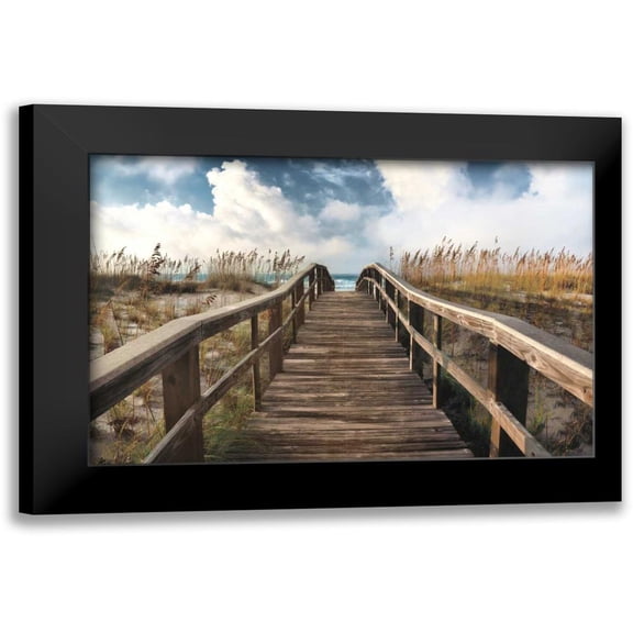Cahill, Michael 14x11 Black Modern Framed Museum Art Print Titled - Path To Paradise