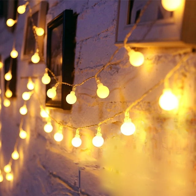 Amdohai Ball USB String Light Room Decoration Christmas Holiday Party Light Outdoor Camping Decorative Modeling Hanging Lamp