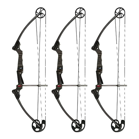 Genesis Archery Compound Bow w/Adjustable Sizing, Left-Handed (3 Pack)