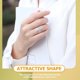 thumbnail image 4 of unbranded Anillo Abierto De Pluma Con Para Mujer Estilo Chic, 4 of 8