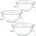 thumbnail image 4 of PLASTICPRO Plastic Bowls with Lids Combo Set Disposable Containers with Lids, 2 Pack, 4 of 9