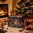 thumbnail image 4 of Trovenix Christmas Storage Box Bag Clothing Home Organizer Xmas Holiday Decorative Bin For Clothes Blankets Pillows Sweaters Quilts, 4 of 6