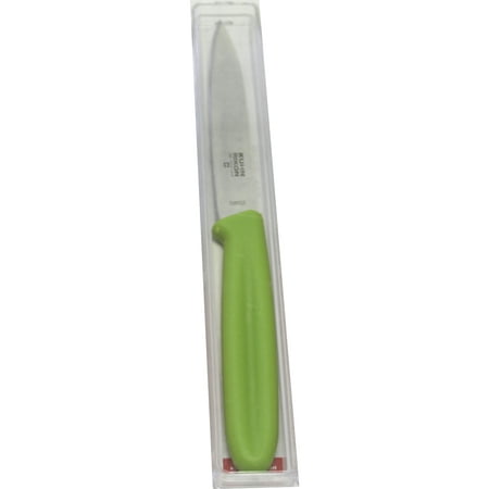 Kuhn Rikon Swiss Green and Stainless Steel 4 Inch Paring Knife