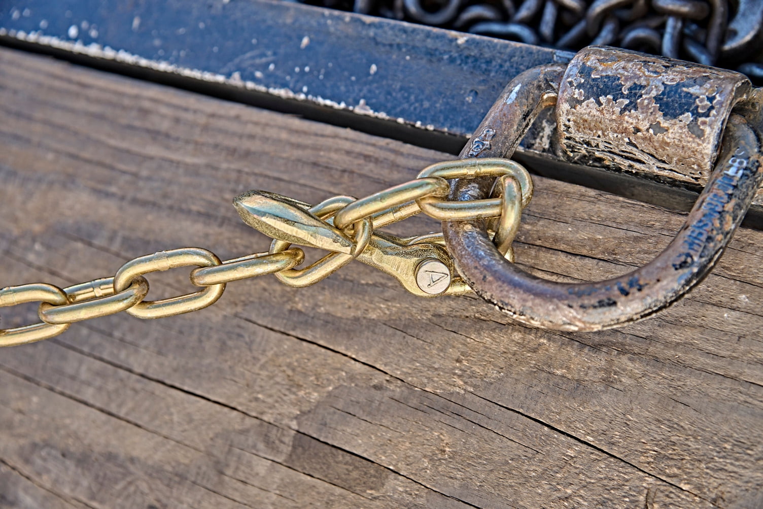 Cargo Zone 1/4 inch x 12 feet Utility Chain, Yellow-Zinc - Walmart.com