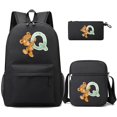 thumbnail image 3 of 3Pcs/set Little Bear 26 English Letters Bookbag Back To School Backpack Child Kawaii Gift with Pencil Case Shoulder Bag Backpack, 3 of 5